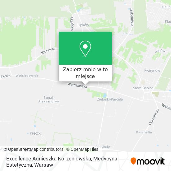 Mapa Excellence Agnieszka Korzeniowska, Medycyna Estetyczna