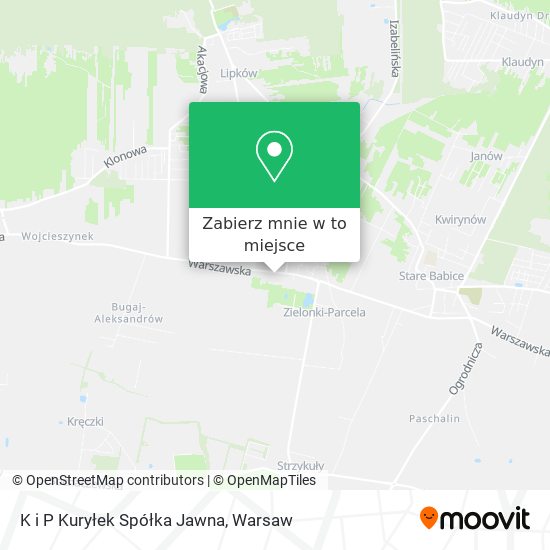 Mapa K i P Kuryłek Spółka Jawna