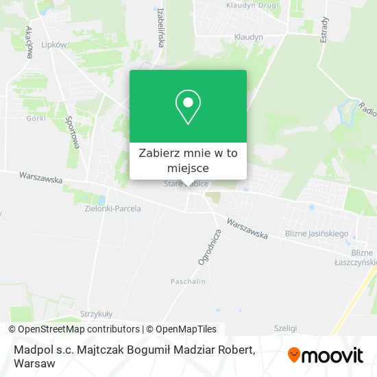 Mapa Madpol s.c. Majtczak Bogumił Madziar Robert