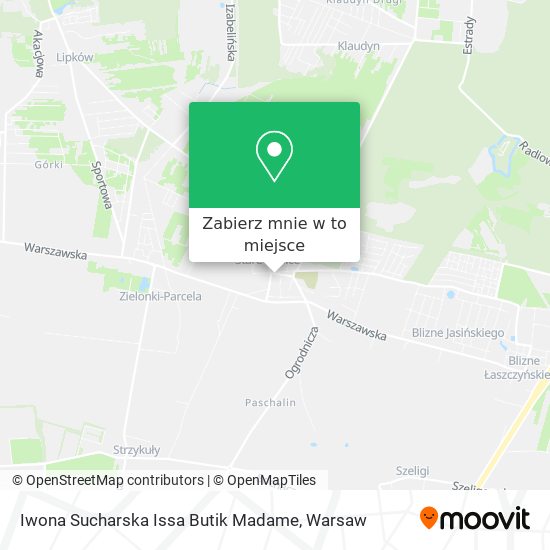 Mapa Iwona Sucharska Issa Butik Madame