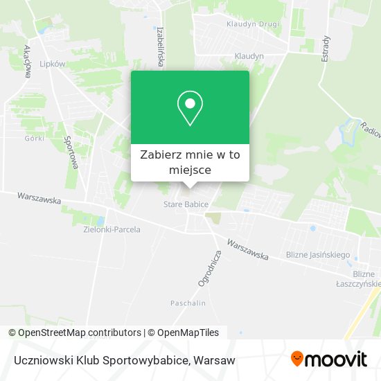 Mapa Uczniowski Klub Sportowybabice