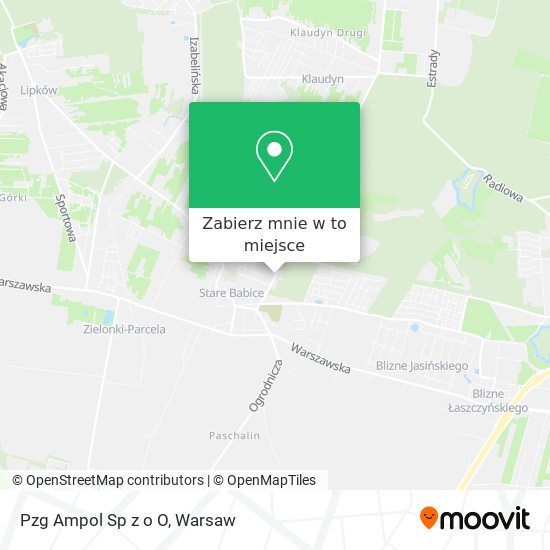 Mapa Pzg Ampol Sp z o O