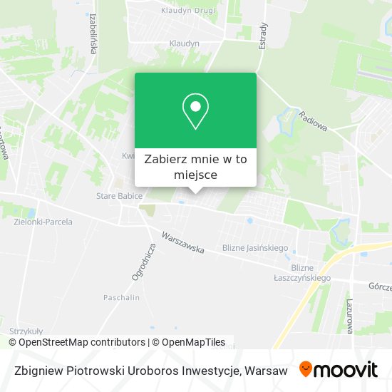 Mapa Zbigniew Piotrowski Uroboros Inwestycje