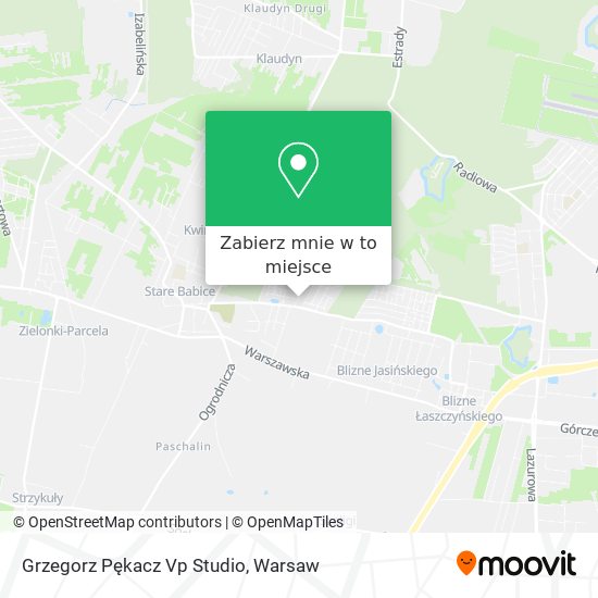 Mapa Grzegorz Pękacz Vp Studio