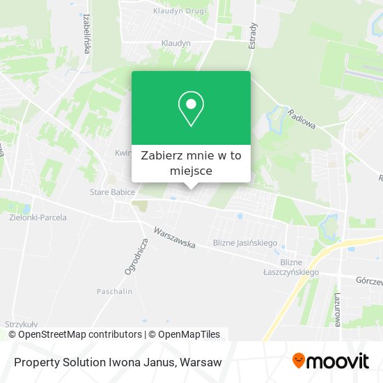 Mapa Property Solution Iwona Janus