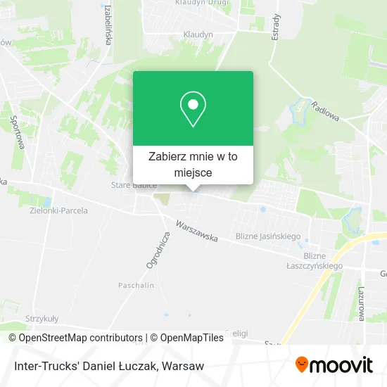 Mapa Inter-Trucks' Daniel Łuczak