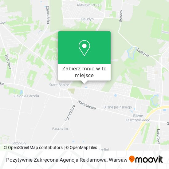 Mapa Pozytywnie Zakręcona Agencja Reklamowa