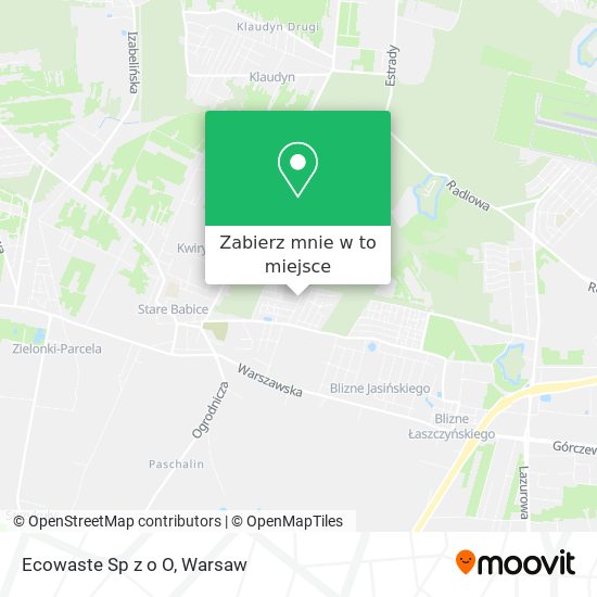 Mapa Ecowaste Sp z o O