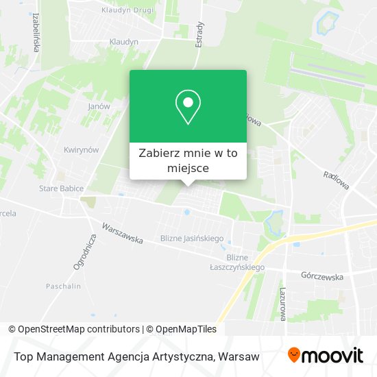 Mapa Top Management Agencja Artystyczna