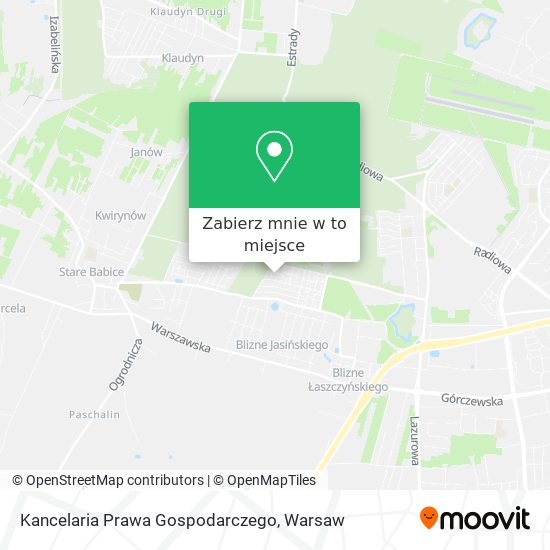 Mapa Kancelaria Prawa Gospodarczego