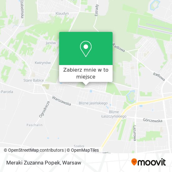 Mapa Meraki Zuzanna Popek