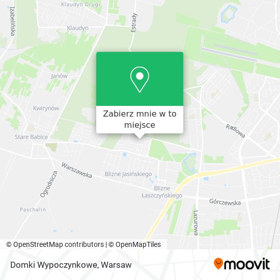 Mapa Domki Wypoczynkowe