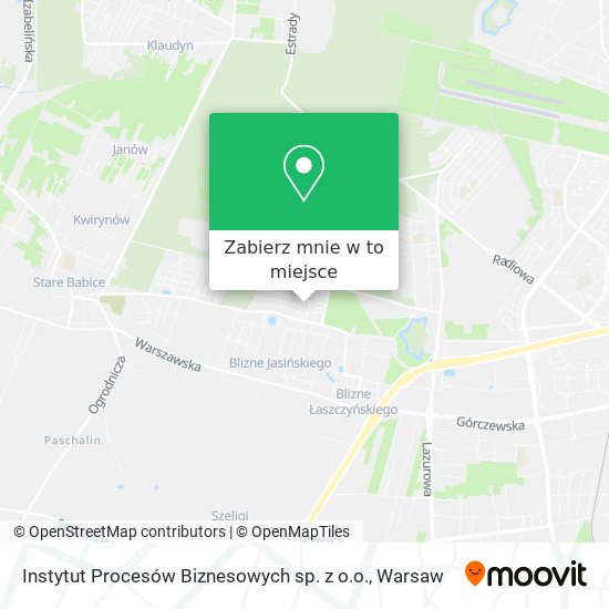 Mapa Instytut Procesów Biznesowych sp. z o.o.