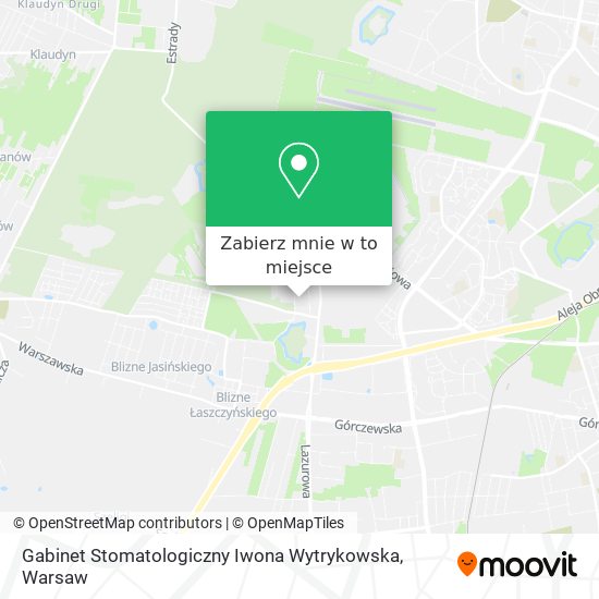 Mapa Gabinet Stomatologiczny Iwona Wytrykowska