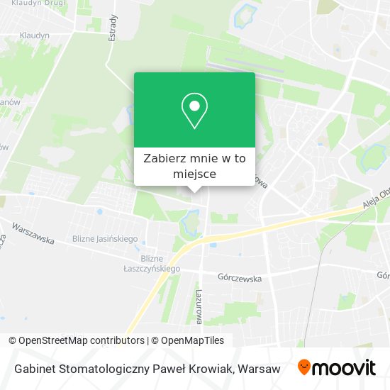 Mapa Gabinet Stomatologiczny Paweł Krowiak