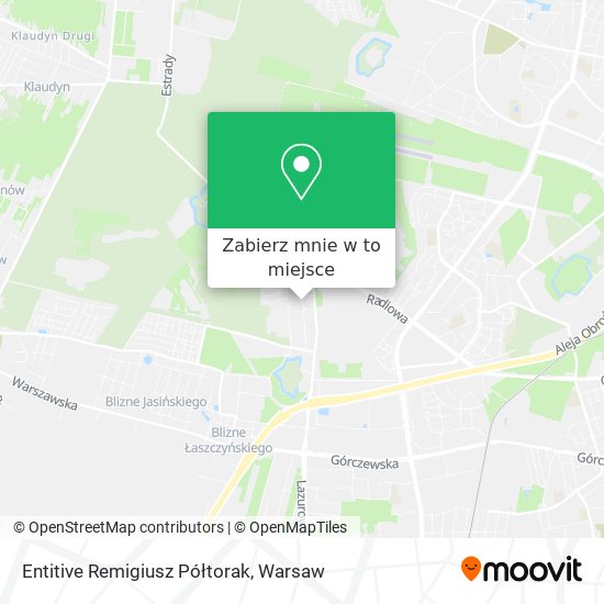 Mapa Entitive Remigiusz Półtorak