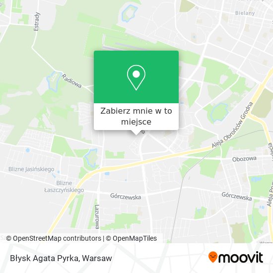 Mapa Błysk Agata Pyrka