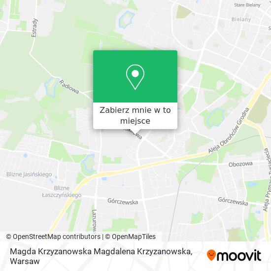 Mapa Magda Krzyzanowska Magdalena Krzyzanowska