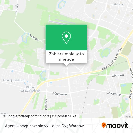 Mapa Agent Ubezpieczeniowy Halina Dyr