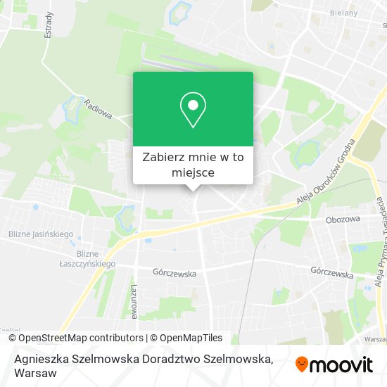 Mapa Agnieszka Szelmowska Doradztwo Szelmowska