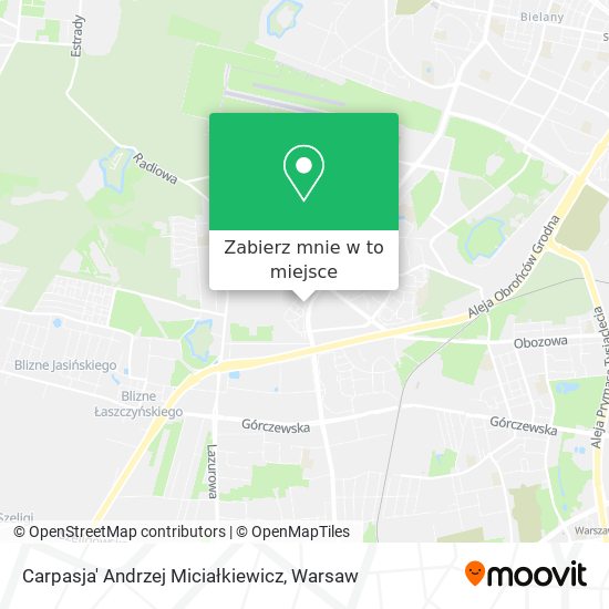 Mapa Carpasja' Andrzej Miciałkiewicz