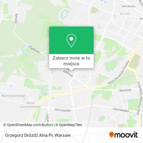 Mapa Grzegorz Dróżdż Alna Pr