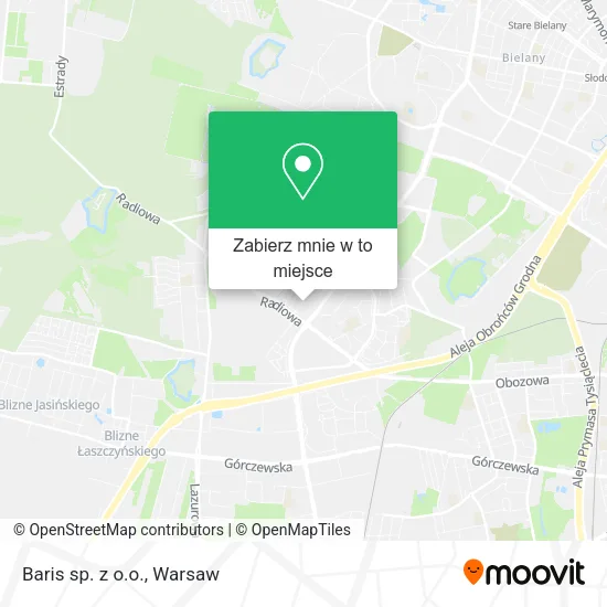 Mapa Baris sp. z o.o.