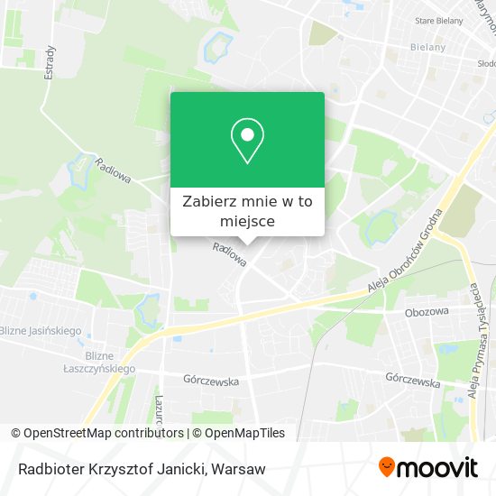 Mapa Radbioter Krzysztof Janicki