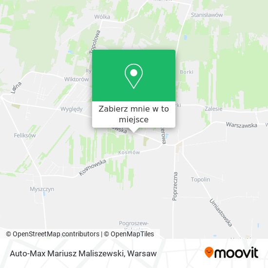 Mapa Auto-Max Mariusz Maliszewski