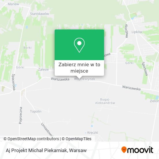 Mapa Aj Projekt Michał Piekarniak