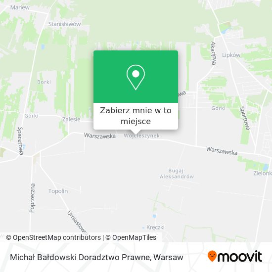 Mapa Michał Bałdowski Doradztwo Prawne