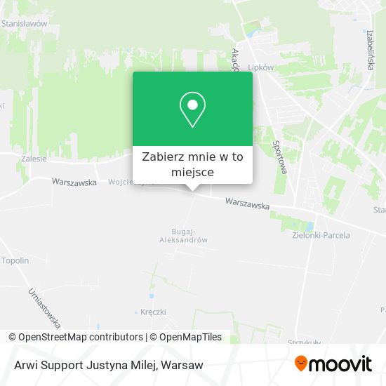 Mapa Arwi Support Justyna Milej