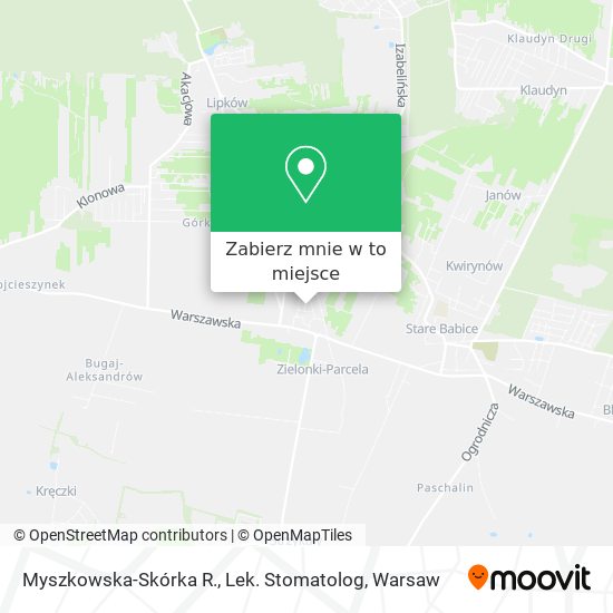 Mapa Myszkowska-Skórka R., Lek. Stomatolog