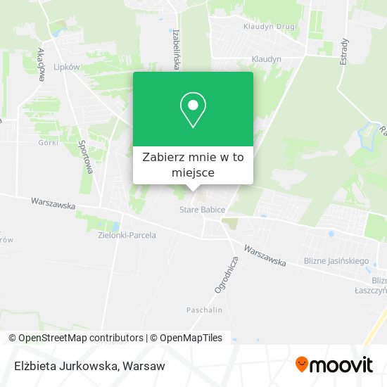 Mapa Elżbieta Jurkowska