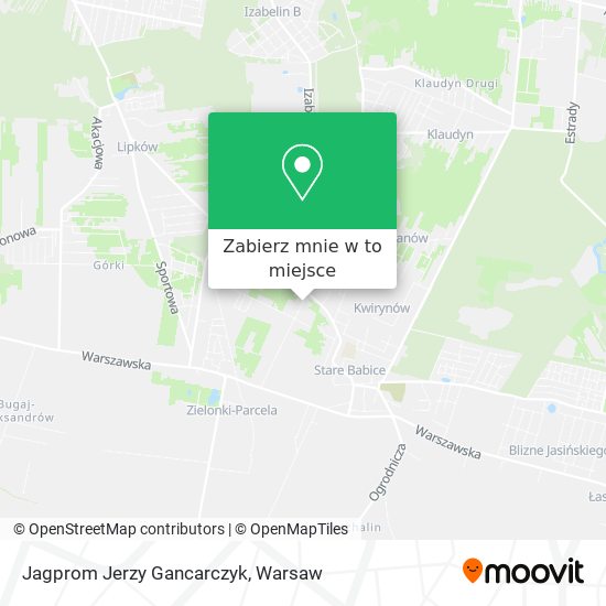 Mapa Jagprom Jerzy Gancarczyk