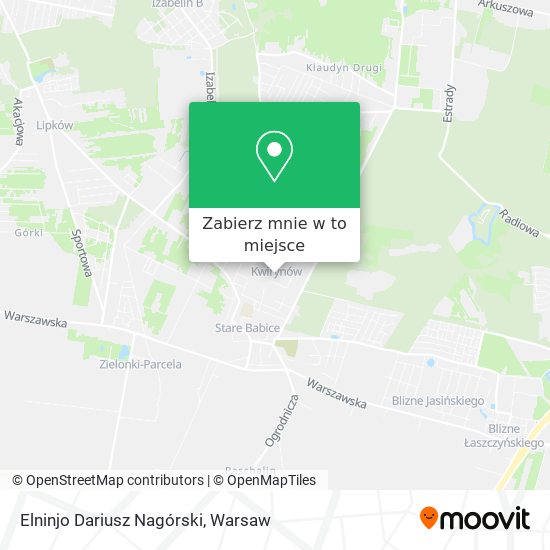 Mapa Elninjo Dariusz Nagórski