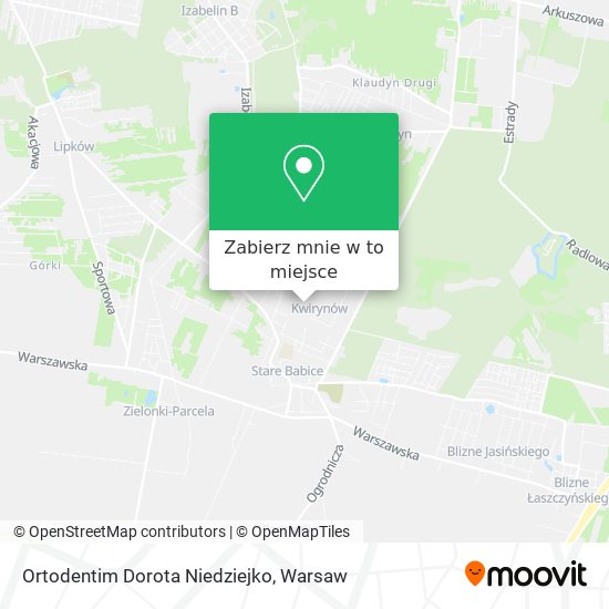 Mapa Ortodentim Dorota Niedziejko