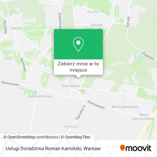 Mapa Usługi Doradztwa Roman Kamiński