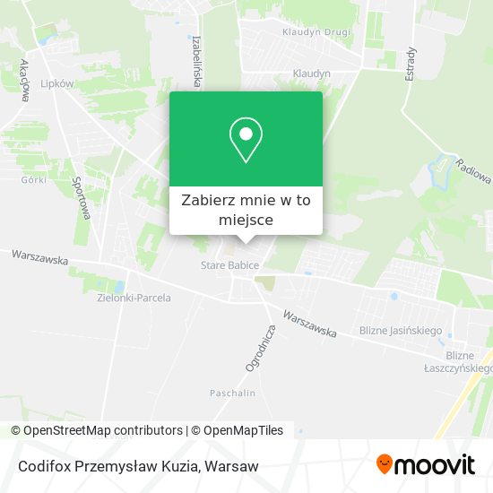 Mapa Codifox Przemysław Kuzia