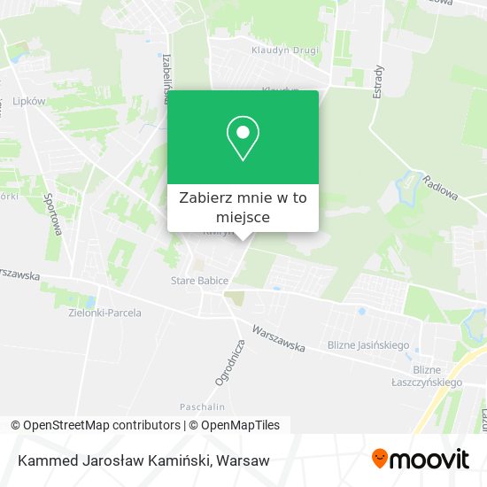 Mapa Kammed Jarosław Kamiński