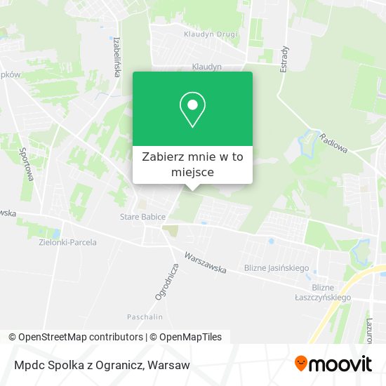 Mapa Mpdc Spolka z Ogranicz