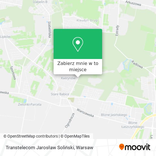 Mapa Transtelecom Jarosław Soliński