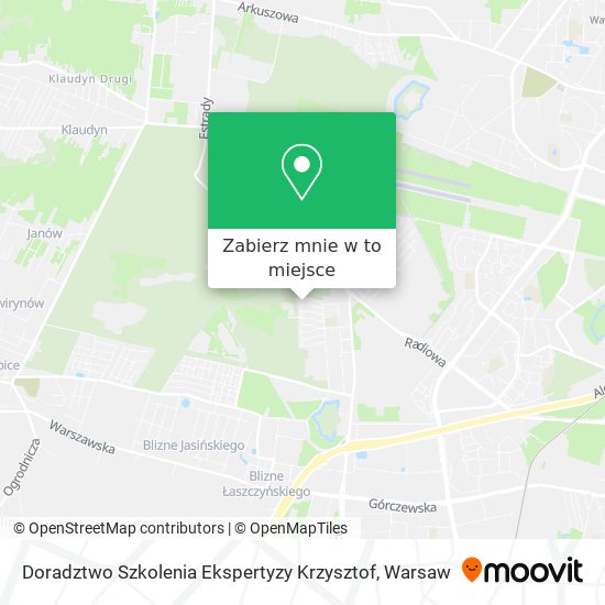 Mapa Doradztwo Szkolenia Ekspertyzy Krzysztof