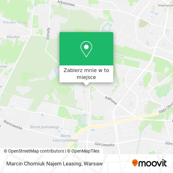 Mapa Marcin Chomiuk Najem Leasing