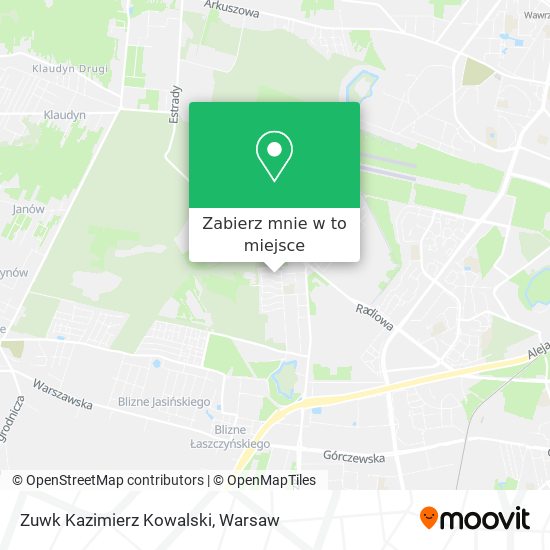 Mapa Zuwk Kazimierz Kowalski