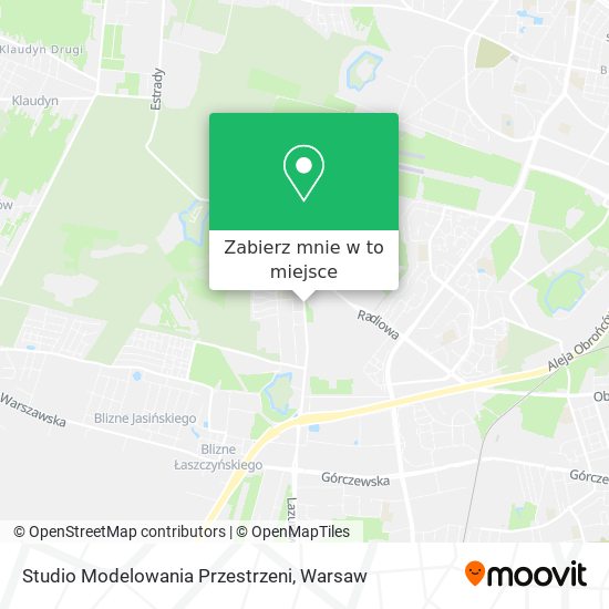 Mapa Studio Modelowania Przestrzeni