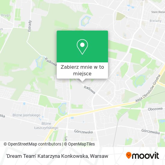 Mapa 'Dream Team' Katarzyna Konkowska