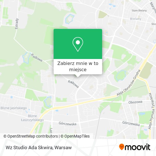 Mapa Wz Studio Ada Skwira