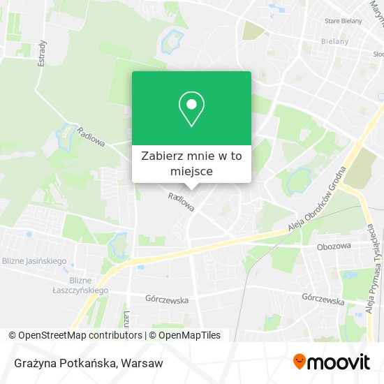 Mapa Grażyna Potkańska