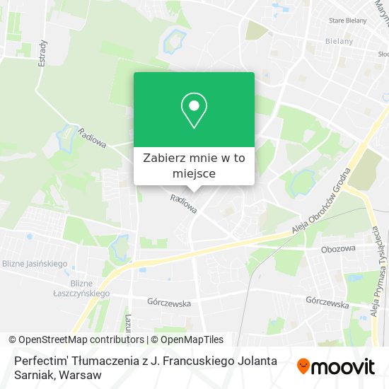 Mapa Perfectim' Tłumaczenia z J. Francuskiego Jolanta Sarniak